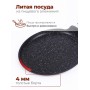 Сковорода блинная 22 см Гранит black 12802