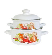 Набор кастрюль Итальянская кухня 166АП2/4, 2.0/3.0 л 