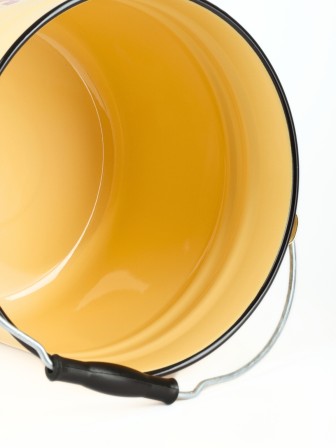 Ведро эмалированное 12 л с крышкой 1224Ц/4Км Фруктовая фантазия