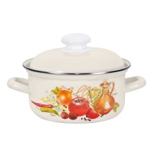 Кастрюля эмалированная 1.5 л Итальянская кухня С-1508АП2/4