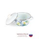 Кастрюля эмалированная 1.5 л Ромашковое поле С-1508АП2/4