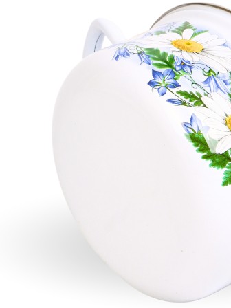 Кастрюля эмалированная 1.5 л Ромашковое поле С-1508АП2/4