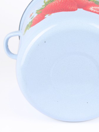 Кастрюля эмалированная 12 л С-1624/4Рб Сочная клубника