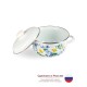 Кастрюля эмалированная 2 л Ромашковое поле С-1510АП2/4