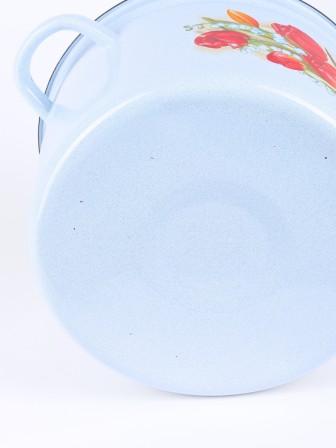 Кастрюля эмалированная 7л Ласковый май C-1620/4Рб