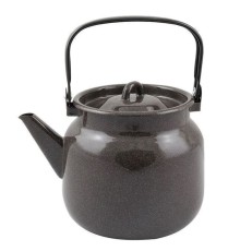 Чайник эмалированный 3.5 л С-2713/РкЭ без деколи, коричневый