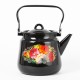 Чайник эмалированный  3,5 л, Стальэмаль 1с26с, Жостово черный