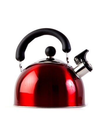 Чайник 2.5 л Добрыня DO-2903R красный со свистком