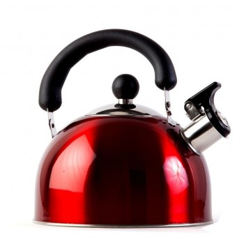 Чайник 2.5 л Добрыня DO-2903R красный со свистком