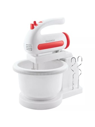 Миксер ENERGY EN-273 стационарный, 200 Вт, 5 скоростей, чаша