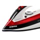 Утюг Centek CT-2336 2600 Вт, керамическая подошва, самоочистка, красный