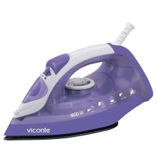 Утюг VICONTE VC-4301 фиолетовый, 1800 Вт, антипригарное покрытие