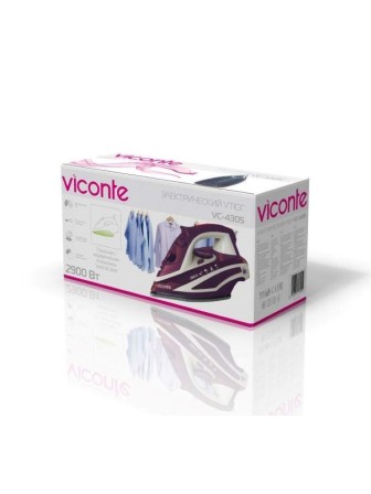 Утюг VICONTE VC-4305 2900 Вт, функция самоочистки