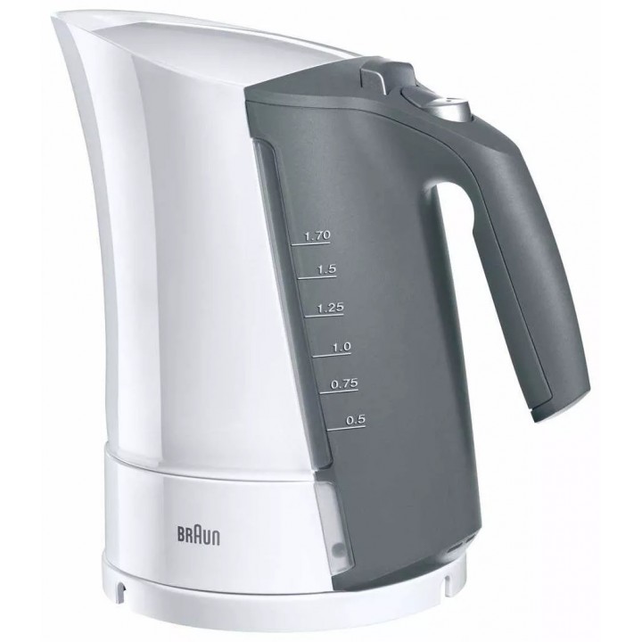 Чайник BRAUN WK-500 White 1.7 л, 3 кВт, белый