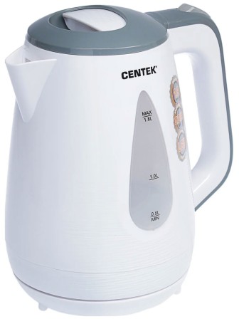 Чайник Centek CT-0048 White 1.8 л, 2.2 кВт