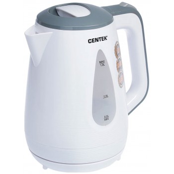 Чайник Centek CT-0048 White 1.8 л, 2.2 кВт