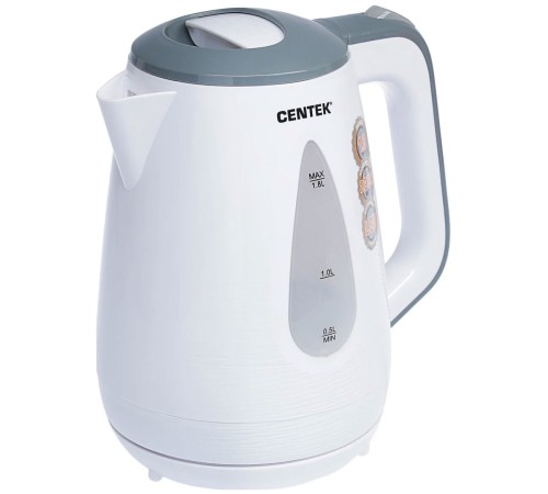 Чайник Centek CT-0048 White 1.8 л, 2.2 кВт