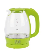 Чайник HOMESTAR HS-1012 зеленый 1.85 кВт, 1.7 л