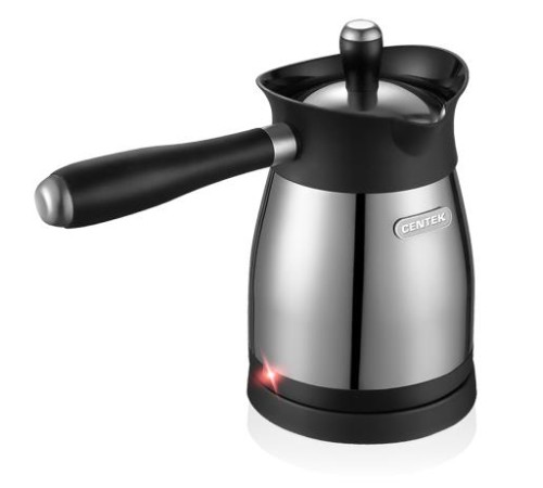 Электрическая турка Centek CT-1080SS, нержавеющая сталь, 500 мл