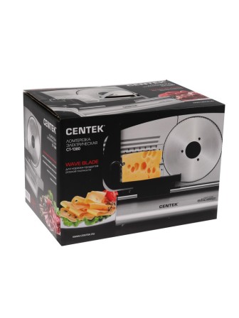 Ломтерезка CENTEK CT-1380 150 Вт (цвет серебристый)