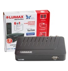 Цифровая ТВ приставка LUMAX DV1103HD, DVB-T2