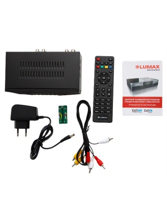 Цифровая ТВ приставка LUMAX DV3211HD, DVB-T2, Wi-Fi