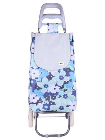 Тележка-сумка Рыжий кот А204 "Незабудки" 