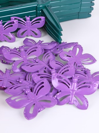 Ограждение для клумбы, бордюр садовый пластиковый 6 штук "Цветник" №3 Альтернатива М2191