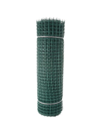 Сетка садовая пластиковая ПРОФИ, рулон 1х20 м, ячейка 33х33 мм 