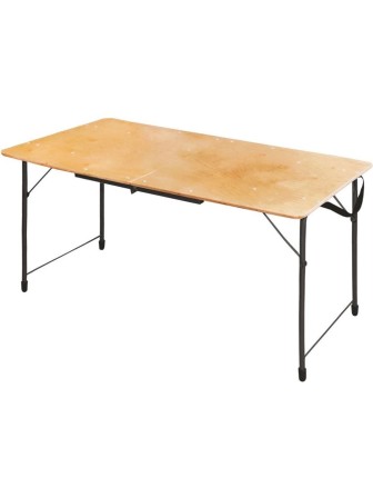 Стол складной Ника ПСТ фанера, бежевый, 100х50 см
