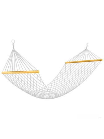 Гамак-сетка (нейлон) ЭКОС Ham-13 с деревянной планкой, 200х75 см