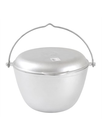 Казан походный с крышкой-сковородой кп40, 4 л, алюминий