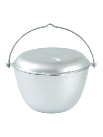 Казан походный с крышкой-сковородой Kukmara кп50, 5 л, алюминий