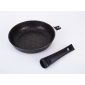 Сковорода Kukmara "Granit ultra" (original) сго242а, 240 мм, съемная ручка