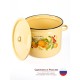 Кастрюля эмалированная 12 л С-1624/4Км Фруктовая фантазия