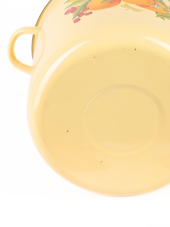 Кастрюля эмалированная 12 л С-1624/4Км Фруктовая фантазия