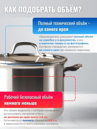 Кастрюля эмалированная 12 л С-1624/4Км Фруктовая фантазия