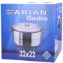 Кастрюля 16,5 л Аrian Gasrto 80369 с крышкой