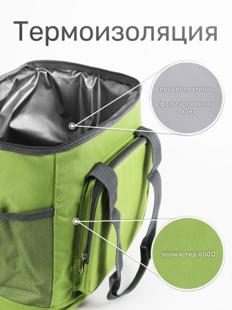 Сумка холодильник изотермическая Green Glade T1062, 20 л