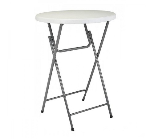 Стол складной барный Green Glade F081 белый 80x80x110 см Стол складной барный Green Glade F081 белый 80x80x110 см