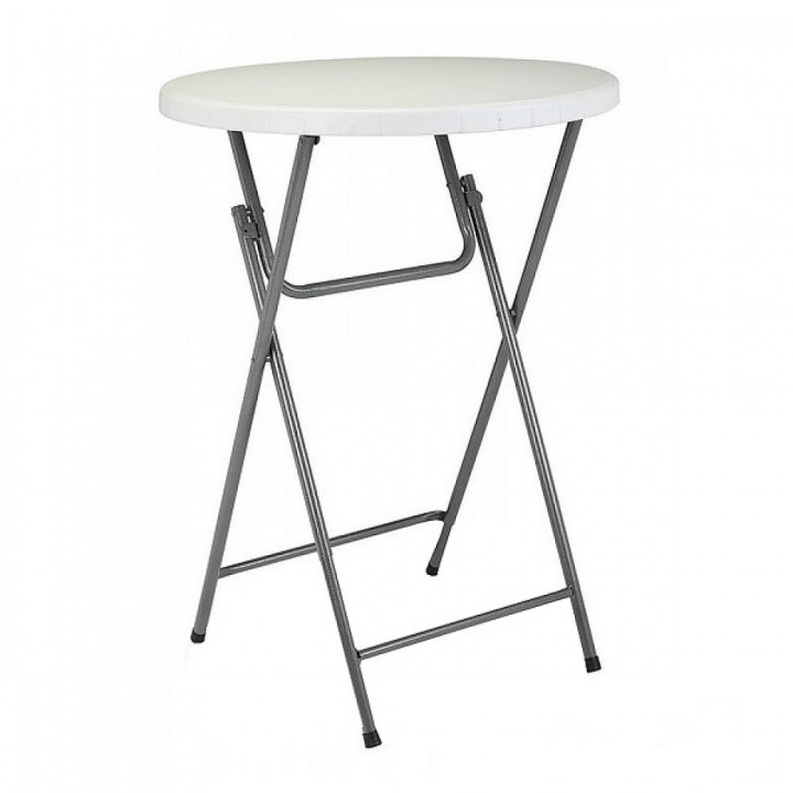Стол складной барный Green Glade F081 белый 80x80x110 см