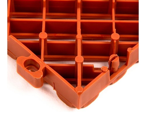 Плитка для садовых дорожек Helex 40х40х1,8 (6 шт) терракотовая