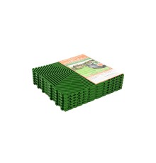 Плитка для садовых дорожек Helex 40х40х1,8 (6 шт) зеленая
