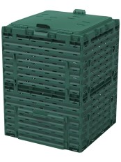 Компостер Piteco K2130 с крышкой 300 л, зелёный