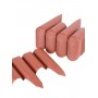 Бордюр пластиковый садовый Prosperplast IPBO-R624 Palisada border, терракотовый, 250 см