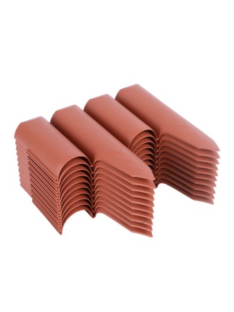 Бордюр пластиковый садовый Prosperplast IPBO-R624 Palisada border, терракотовый, 250 см