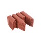 Бордюр пластиковый садовый Prosperplast IPBO-R624 Palisada border, терракотовый, 250 см