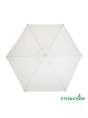 Зонт от солнца пляжный Green Glade A2092 белый d 270 см