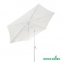 Зонт от солнца пляжный Green Glade A2092 белый d 270 см