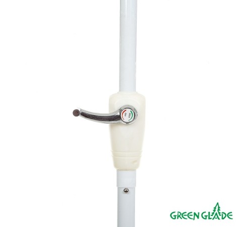 Зонт от солнца пляжный Green Glade A2092 белый d 270 см